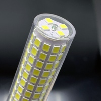 Ampoule LED en céramique haute luminosité, type maïs, G9 10W 12W, sans scintillement, SMD3528 AC85-265V RA>80, pour lustre en cristal, CE