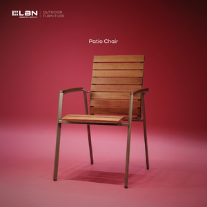 Modern Eco-Friendly Solid Wood <b>Oak</b> Dining Chair Home Furniture Indoor Outdoor - Product Image 1
