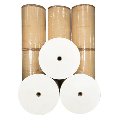 35gsm Pure Wood Chemical Pulp White Single Side Silicone Release Paper for Labels