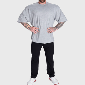 T-Shirt da Uomo di Alta Qualità, Sottile, Oversize, Mezza Manica, con Stampa Integrale sul Retro, Maglietta Sportiva a Maniche Corte - Product Image 5