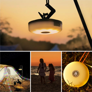 <b>Rechargeable</b> 32.8 Feet SMD <b>LED</b> Light String Camping Quick Storage Portable Tent Light 8 <b>Lighting</b> Modes IP44 Waterproof 500 - Product Image 5