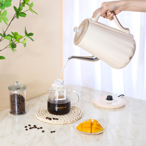 Nuevo Hervidor Inalámbrico Catel Gooseneck de Vidrio para Agua Caliente y Té, Ideal para Hogares y Hoteles, Directo de Fábrica - Product Image 4