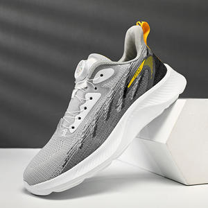 Tendencia de la moda, superficie de malla tejida con mosca, nuevos zapatos ligeros, transpirables, cómodos e informales para hombres - Product Image 3