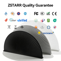 Persianas Celulares de Tela No Tejida para Cortar, Color Blanco, Sin Necesidad de Taladrar, para Ventanas Arqueadas, Persianas de Panal para Ventanas Semicirculares