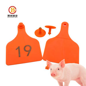 BCE106 Animal en blanco Etiqueta de oreja Crotales para vaca ganado Animal proporcionado granjas de cría de animales - Product Image 6