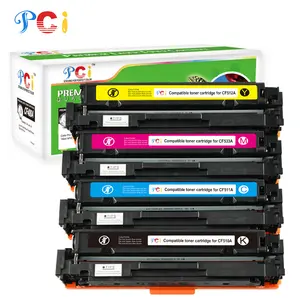 Cartucho de tóner para impresora, Compatible con HP Color LaserJet Pro M154a, CF530, CF530, CF530A, CF531A, CF532A, CF533A, 205A, M154a