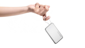 แบตเตอรี่สำรองแบบพกพาแม่เหล็กไร้สายบางเฉียบพิเศษ ความจุ 5000mAh พร้อมสายชาร์จ - Product Image 5