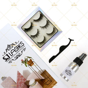 Ensemble de faux cils Vente en gros avec gaufrage Vanishing Matt Lamination pour l'utilisation des cils - Product Image 4