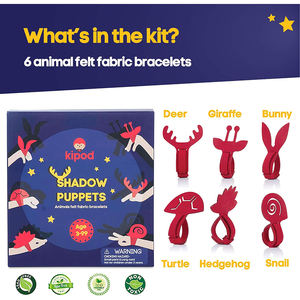 Vente en gros Jeux <span class=keywords><strong>de</strong></span> <span class=keywords><strong>marionnettes</strong></span> d'<span class=keywords><strong>ombre</strong></span> Préscolaire Activité éducative Jouets cadeau pour enfants - Product Image 2