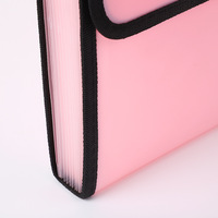 Porte-documents portable en PP à clip, double usage, pour étudiants et bureau