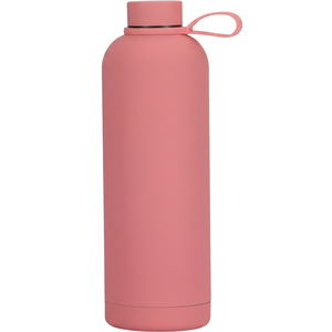 Bouteilles isothermes à double paroi avec logo personnalisé, 350 ml, 500 ml, petite ouverture, en acier inoxydable, bouteille d'eau de sport pour les voyages - Product Image 1