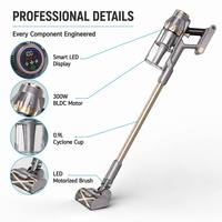 Aspirateur sans fil cyclonique BLDC rechargeable à grande aspiration pour la maison, OEM