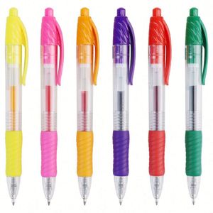 High Quality Paper Gel <b>Pen</b> 0.5mm 0.7mm Tip <b>Multiple</b> <b>Colors</b> (Blue Red Purple Green) Custom Logo Budget-Friendly Office School - Product Image 1
