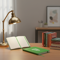 Carnet de notes exécutif personnalisé avec logo, couverture rigide, pour cadeaux d'entreprise promotionnels en gros, journal intime et bloc-notes