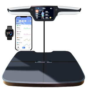 Báscula Inteligente para Baño con Pantalla TFT, Capacidad de 180 kg, 8 Electrodos, Sensor para Análisis Digital de Grasa Corporal - Product Image 1