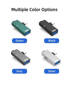 2 in 1 USB C OTG Adapter Type C to USB3.0 5Gbps PD100W Fast Charging <strong>Converter</strong> Data Adapter for Mobile Phone Tablet Notebook - Product Image 4