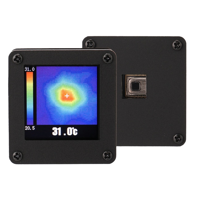 AMG8833 8x8 Thermal Imaging Camera Handheld Mini Thermal Imaging Camera Temperature Sensor Detection Distance 7 Meters