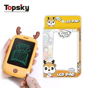 儿童DIY绘图玩具LCD绘图电话表玩具可爱设计儿童