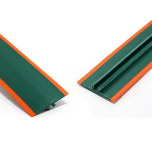แถบขอบอะลูมิเนียมรูปตัวทีสองสี กว้าง 40 มม. สำหรับงานอุตสาหกรรม พร้อมแผ่นปิด - Product Image 3