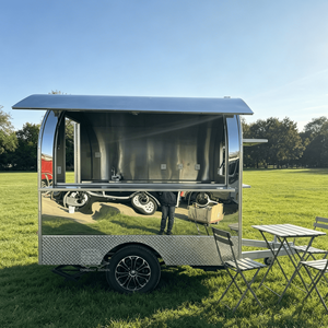BBQ Smoker Food Trailer Uk Standard Mobile Food Kitchen Trailer High Quality Fast Food Trailer Mobile Food Trailer Snack <b>Cart</b> - Product Image 6