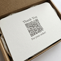 Servicio de Personalización de Tarjetas de Agradecimiento Ofrecemos Personalización en Varios Colores Servicios de Impresión Rentables