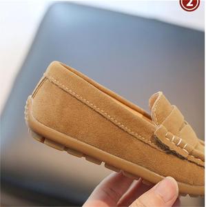 Spring Autumn <b>Kids</b> Shoes Soft Soled <b>Kids</b> Loafers Shoe Wholesale Custom Logo Casual Pu Leather Baby Shoes Chaussures Pour Enfants - Product Image 2