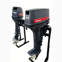 Moteur hors-bord Enduro 2 temps 40 CV E40G à démarrage manuel, arbre court et long, pour bateaux de pêche sportive - Vente en gros