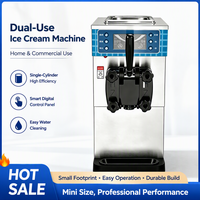 Machine à glace molle en acier inoxydable de qualité commerciale à prix avantageux