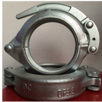 Accessoires de pompe à béton Putzmeister 5 "ZX 6" ZX Bolt Clamp Wedge Clamp pour coude pliable No.1
