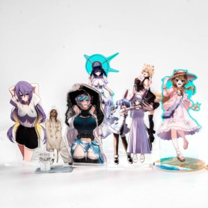 Expositor de plástico personalizado de doble cara con diseño de dibujos animados, ángel del amor, <span class=keywords><strong>anime</strong></span>, colección de personajes de promoción <span class=keywords><strong>YUKI</strong></span> Blue Lock - Product Image 1