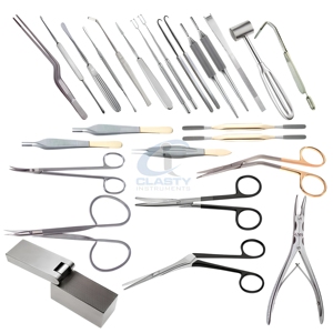 CLASTY INSTRUMENTS Juego de Instrumentos Ortopédicos, Kit Quirúrgico de Alta Calidad, Herramientas Manuales Reutilizables de Acero para Operaciones Óseas, Uso Hospitalario - Product Image 1