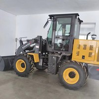 Retroexcavadora con Motor Diésel Euro 5 Kinway, Certificación CE y EPA, Accionamiento Hidráulico, Cargador Frontal, Alto Momento de Carga 3000 kg, 92 kW, 40 km/h