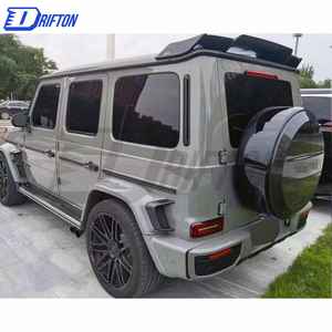 Alerón de techo trasero de fibra de carbono seco estilo BB para Mercedes Benz G Wagon W463 - Product Image 4