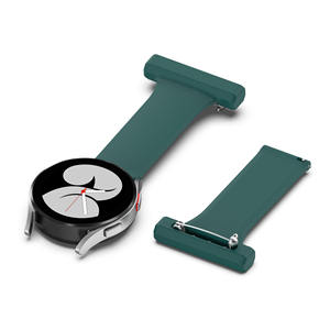Correa de reloj deportiva de silicona, compatible con <span class=keywords><strong>Samsung</strong></span> Galaxy <span class=keywords><strong>Watch</strong></span> <span class=keywords><strong>4</strong></span>/5 Pro y Huawei GT3/<span class=keywords><strong>4</strong></span>, correa de silicona transpirable - Product Image 3