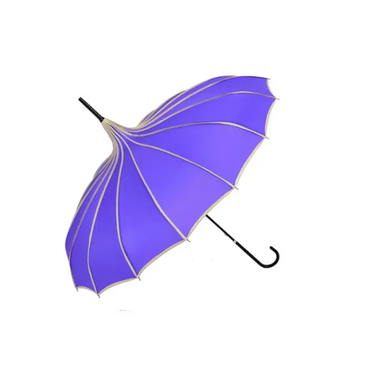 Angepasst mode Pagode Spitzen Alt-Modische Einfallsreichtum Regenschirm Sonnenschirm für hochzeit