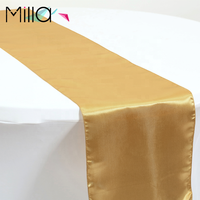 En gros Pas Cher Table En Satin Coureurs Fabricant
