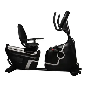 New Design Magnetic Resistance Gym Fitness Machine Recumbent Exercise Bike Spinning Bike Commercial Recumbent Bike