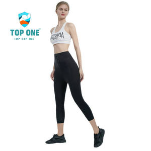 TopOne transpirable Shaper neopreno Slim Fit Pantalones deportivos quema grasa Jogger sudor para pérdida de peso Abdomen ejercicio - Product Image 5