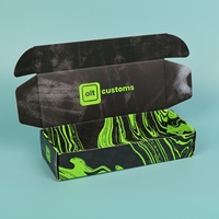 Boîtes en papier personnalisées pour haut-parleurs, montres intelligentes, lunettes de soleil, emballages écologiques en matériaux recyclés, boîtes cadeaux en carton ondulé, vente en gros
