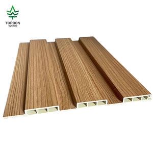 WPC moderno pannello di parete <span class=keywords><strong>per</strong></span> <span class=keywords><strong>interni</strong></span> Decore fogli PVC tavole di Decking, flessibile soggiorno copertura della parete - Product Image 1