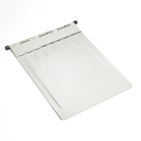 Porte-documents médical Degao A4 en acier inoxydable, design anti-chute avec garantie à vie pour le stockage des dossiers des patients hospitaliers