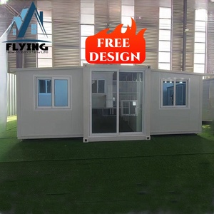 <span class=keywords><strong>Casa</strong></span> de contenedores expandible personalizada de 20 pies y 40 pies, Mini Villa de lujo de 2-3 dormitorios, <span class=keywords><strong>casa</strong></span> prefabricada de acero para el hogar, <span class=keywords><strong>tienda</strong></span> de vida - Product Image 1