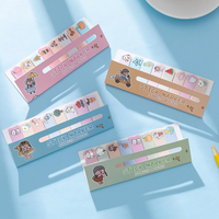 Notas Adhesivas Kawaii Personalizadas al por Mayor, Notas Adhesivas Promocionales para la Escuela, Papelería, Pegatinas, Índice, Bloc de Notas Bonito