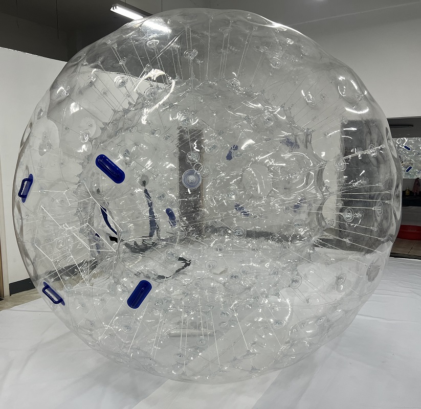 屋外インフレータブルZorbボールプラスチックユニセックスインフレータブルおもちゃZorbingローリングボールPVC Pelotas De Plastico高品質PVC/TPU