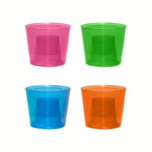 Vasos Desechables de Plástico PS de Pared Simple, Libres de BPA, Color Personalizado, para Promoción de Marca - Product Image 3