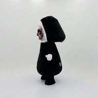 Costume de mascotte gonflable d'animal effrayant et diabolique pour Halloween, unisexe adulte, cosplay intégral