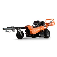 Remorquable nouvelle conception 8 dents 15hp moteur à essence meuleuse de souche/machine de meuleuse de souche avec CE EPA UKCA