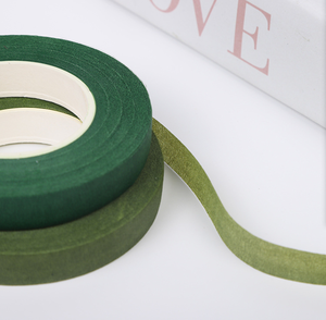 Nastro Floreale Verde per Bouquet, Composizioni Floreali, Avvolgimento Steli e Artigianato - Product Image 4