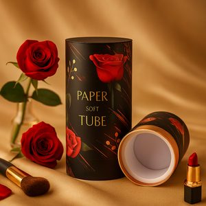 High Quality Recyclable <b>Craft</b> Paper Cylinder Eva <b>foam</b> Material Four-Color Printing for Essential Oil Tube Package - Product Image 2