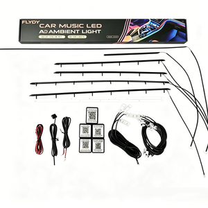 Éclairage d'ambiance automobile universel K6, <span class=keywords><strong>kit</strong></span> <span class=keywords><strong>ciel</strong></span> <span class=keywords><strong>étoilé</strong></span> pour l'intérieur de la voiture, lumière décorative de voiture, lumière d'ambiance arc-en-<span class=keywords><strong>ciel</strong></span> en cascade - Product Image 1